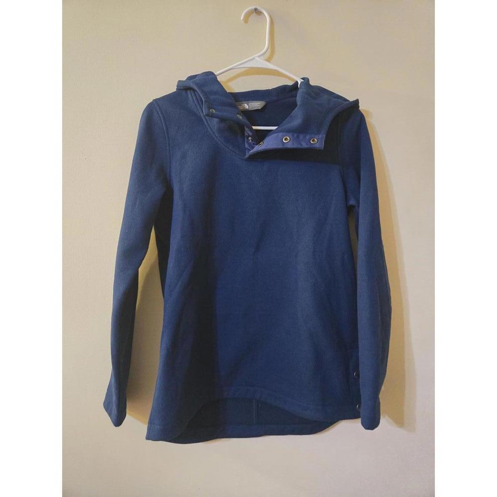 The North Face Women's Blue Fleece Pullover Hoodie S/P